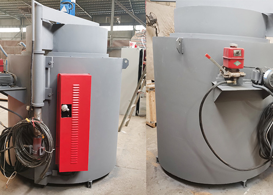 400kg Tempering Well Type Nitriding Furnace For Steel Workpieces
