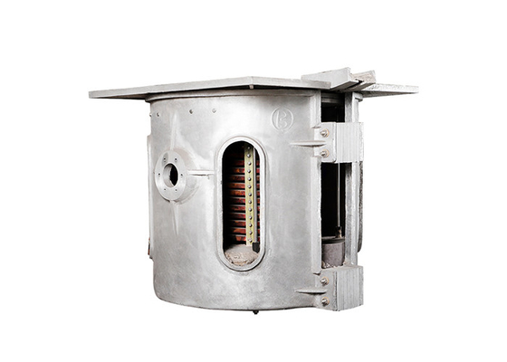 500KG Electric Hydraulic Tilting Melting Furnace Easy Operate