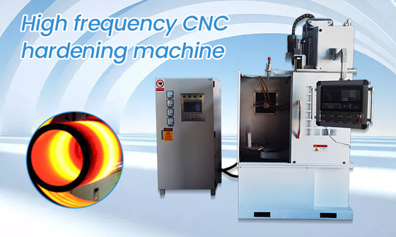 Vertical CNC induction quenching machine tools with Full digital control system