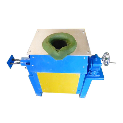 50kg Medium Frequency Induction Furnace Scrap Iron Brass Melting Machine