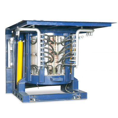 ISO9000 5T Hydraulic Industrial Induction Furnace For Steel Melting