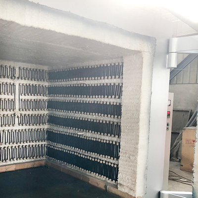 Trolley Type Resistance Heating Furnace For Screws Nuts