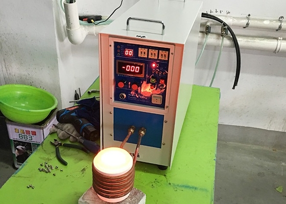 Small Induction Melting Furnace Electric 25KW 1600 Degree